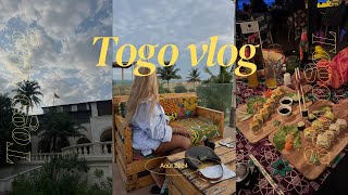 Vlog Togo 🇹🇬 | Préparation | Sip and paint | Palais de Lomé | Sushi night