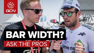 What's Your Bike's Handlebar Width? GCN Asks The Pros At The UAE Tour