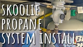 Skoolie Propane System Install || 2020 Bus Conversion - Ep. 20