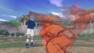 Cursed Seal 2 Sasuke vs One Tailed Kyuubi Naruto GNT4 Online Matches 219