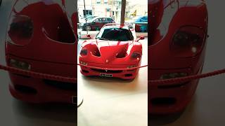 $4M FERRARI F50 at JOE MACARI! AMAZING SUPERCAR! #shorts #trending #ferrari #supercars #viral #cars