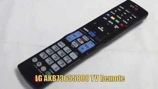 LG AKB73655808 TV Remote Control - www.ReplacementRemotes.com