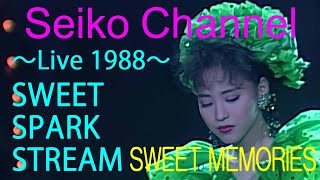 【Blu-ray版】 松田聖子 －（Tour-1988- SWEET SPARK STREAM）初期のTour Live Part1