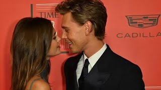Loved up Kaia Gerber and Austin Butler pack on PDA on the TIME 100 Gala red carpet