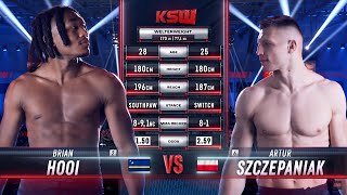 KSW Free Fight: Artur Szczepaniak vs. Brian Hooi