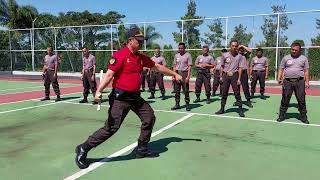 DRILL TONGKAT POLRI LETER T SERI 2 LENGKAP MUDAH HAFAL