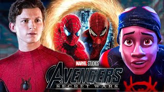 Spider Man SPIDER-VERSE MCU CROSSOVER CONFIRMED! Spider-Man 4 & Secret Wars Spider-man Variants