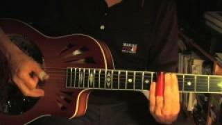 Delta Blues - Slide guitar lesson-Part 1- The Old School-Muddy Waters - TAB avl