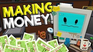 ANGRY OFFICE WORKER GETS JANITOR FIRED! - Job Simulator Infinite Overtime Gameplay - Oculus VR Game