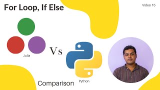Python for Loop. How to implement For loop in Julia?