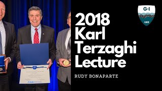 2018 Karl Terzaghi Lecture: Rudy Bonaparte: Geotechnical Stability of Waste Fills