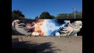 Time Lapse Graffiti 2017 by PSY-2HT and CRUSE-2HT