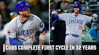 Every hit from Carson Kelly's HISTORIC cycle 🔥 First Cubs cycle in 32 years | MLB on ESPN