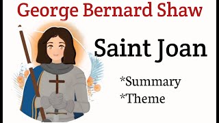 Saint Joan By George Bernard Shaw Bangla summary