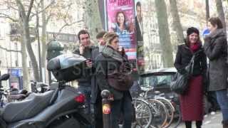 EXCLUSIVE - Alysson Paradis and Boyfriend at Merci Store in Paris