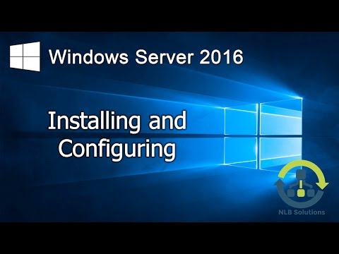 01. How to install Windows Server 2016 (Step by Step guide) 01. How to install Windows Server 2016 (Step by Step guide)