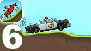 Hill Climb Racing - Part 6 - Police Car - Gameplay Walkthrough Video (iOS Android)