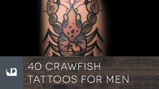 40 Crawfish Tattoos For Men