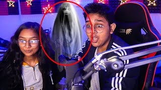 I found GHOST in my room while RECORDING this video !! (3:00AM)