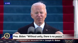 UNCUT: President Joe Biden sworn in, inaugural address