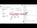 Decode Ways - Dynamic Programming - Leetcode 91 - Python