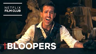 The Funniest Bloopers from RED NOTICE | Netflix