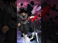 Who is strongest  Goku Black VS Universe 11 #short #dbs