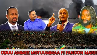 ODUU AMMEE Motuumma fi Fanoon Marii Marsaa 1faa Jalqabuu.Injifanoo WBO Arsii Keessaati 9Du,an 19Mado