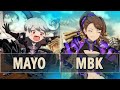 GBVSR:🔥Mayo (Charlotta) Vs MBK (Beatrix)🔥| High Level Gameplay.