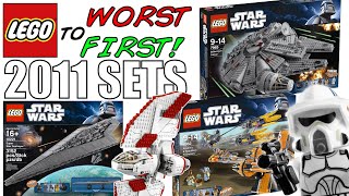 LEGO Worst To First | ALL LEGO Star Wars 2011 Sets!