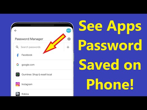 How to Check All Apps Passwords Saved on Your Android Phone!! - Howtosolveit
