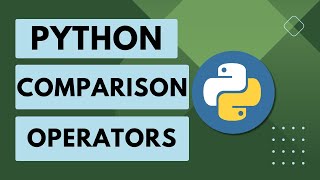 [8] Python Basics: Comparison Operators