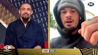Sean O'Malley & Rob Whittaker  praise each other ahead of Chito Vera fight | UFC