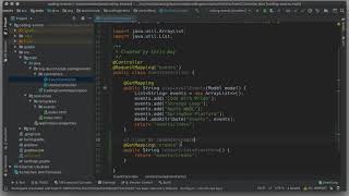 Java Coding Events 1.2 Display Form