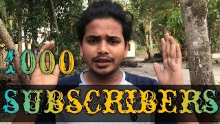 1000 subscribers