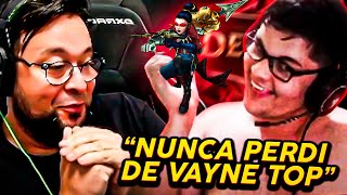 PICKOU VAYNE TOP E PEDIU PRA CONFIAR | League of Legends