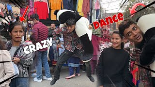 Crazy dance In Public🤣Ladki Ko rula diya😱Public Reaction🤣Watch till end😂