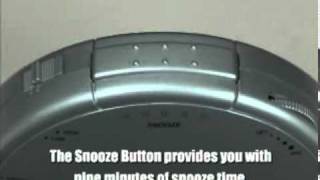 Sonic Alert Clock with Bed Shaker and Phone Signaler