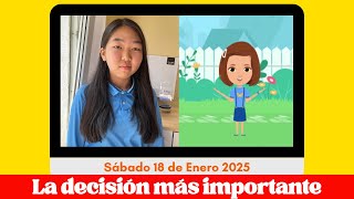 🔴Misionero Adventista Niños - Sábado 18 de Enero de 2024: La decisión más importante