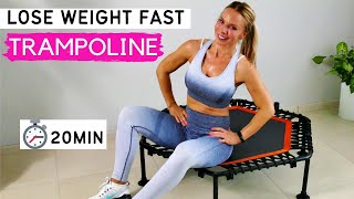 20 min REBOUNDER workout for WEIGHT LOSS|Trampoline workout for weight loss|Mini trampoline workout