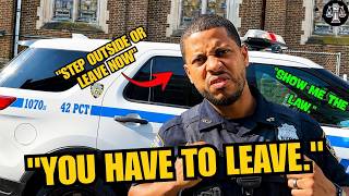 Officers Claimed Recording Was ILLEGAL...Then Got SCHOOLED #idrefusal #copowned