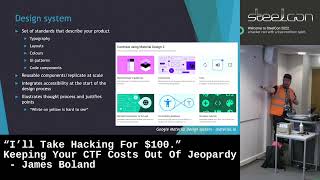 “I’ll Take Hacking For $100.” Keeping Your CTF Costs Out Of Jeopardy by James Boland