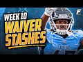 10 Players to Stash Ahead of Week 10 | Waiver Wire Pickups (2022 Fantasy Football)