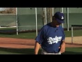 mattingly shows how to play first base