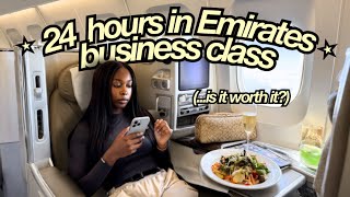 I spent $4,000 on a 24hr flight and instantly regretted it | is Emirates Business Class Worth It?