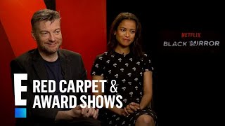 Gugu Mbatha-Raw & Charlier Brooker Talk "Black Mirror" | E! Red Carpet & Award Shows