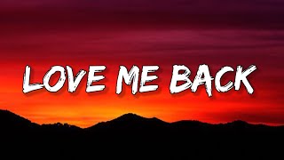 Trinidad Cardona - Love Me Back (Lyrics)