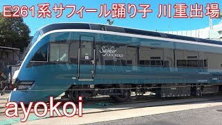 E261系 サフィール踊り子 1~3号車甲種輸送 川崎重工出場