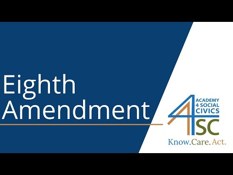 What are the fourth fifth sixth and eighth amendments are largely about?