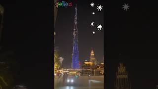Must visit places in Dubai |🤩🌃💞| Beautiful Burj Khalifa